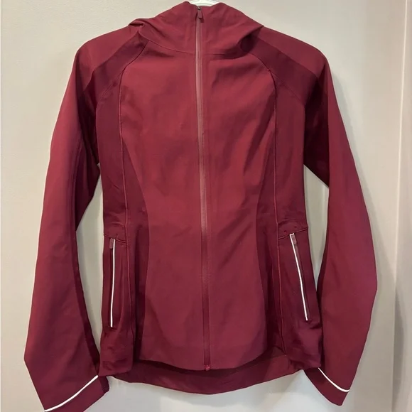 Lululemon Cross Chill Performance Jacket Deep Ruby - Picture 6 of 13